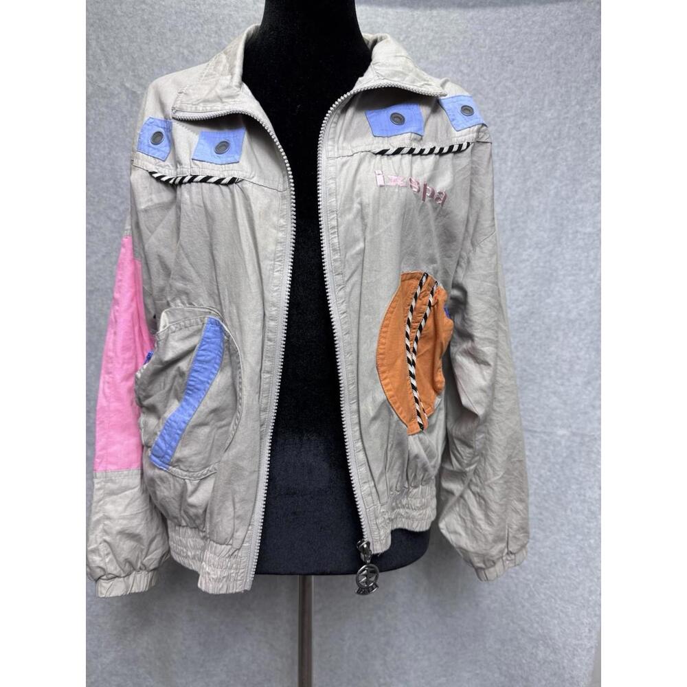 Vintage IXSPA By Jamie Sadock Women’s 80’s 90’s Jacket Windbreaker Retro Small